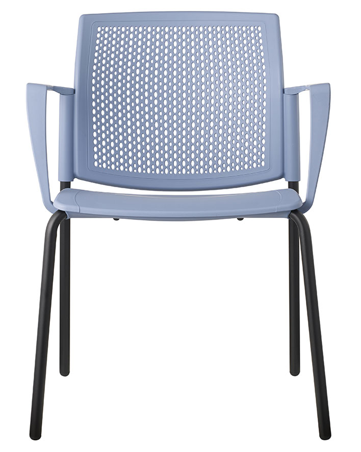 Logan Four Leg Stacking Armchair